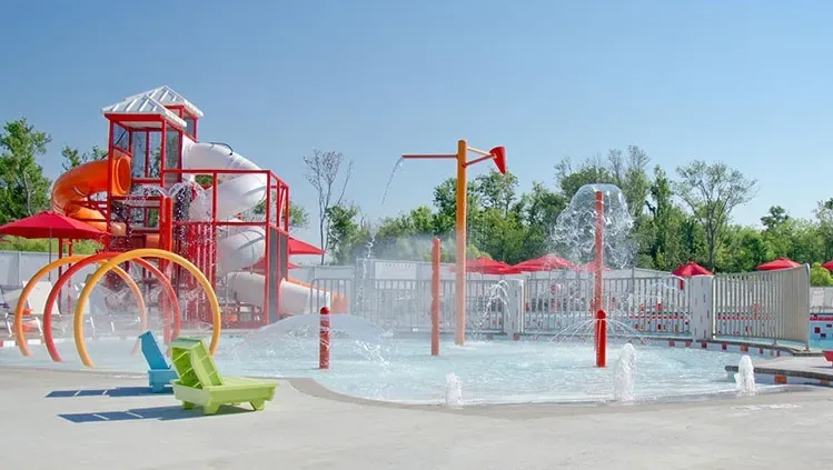 YMCA Belle Chasse — Lamar building construction (playground)